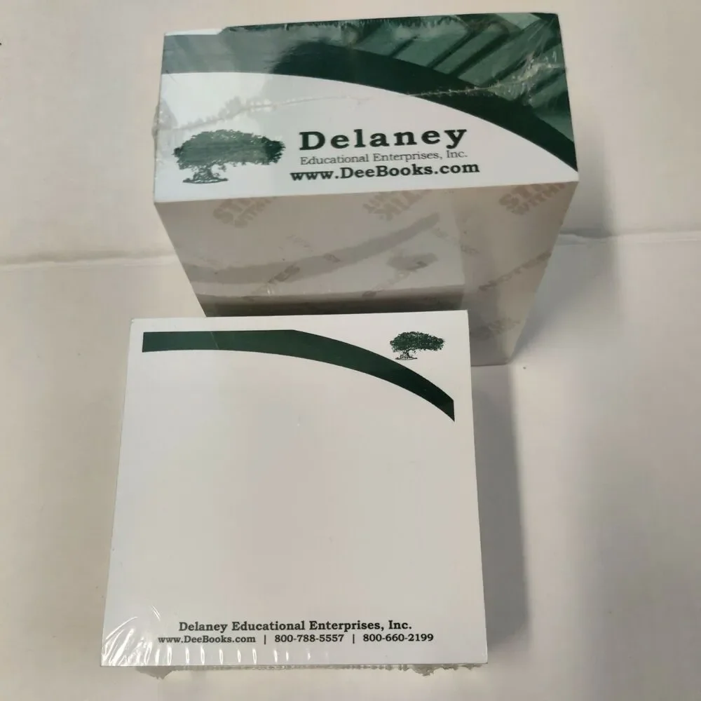(2) Delaney Educational Enterprises DeeBooks Tree Desk 4